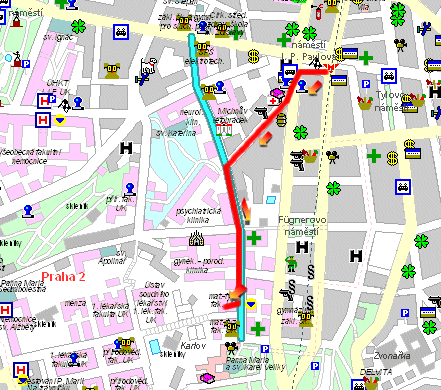 A map